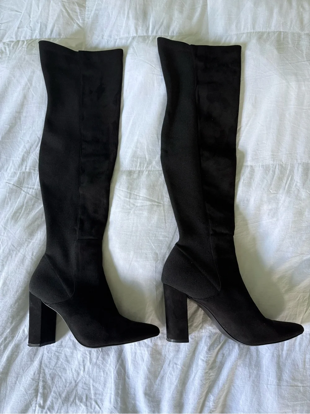 Steve Madden Everly Knee-High Block Heel Women's Boots Size 8.5